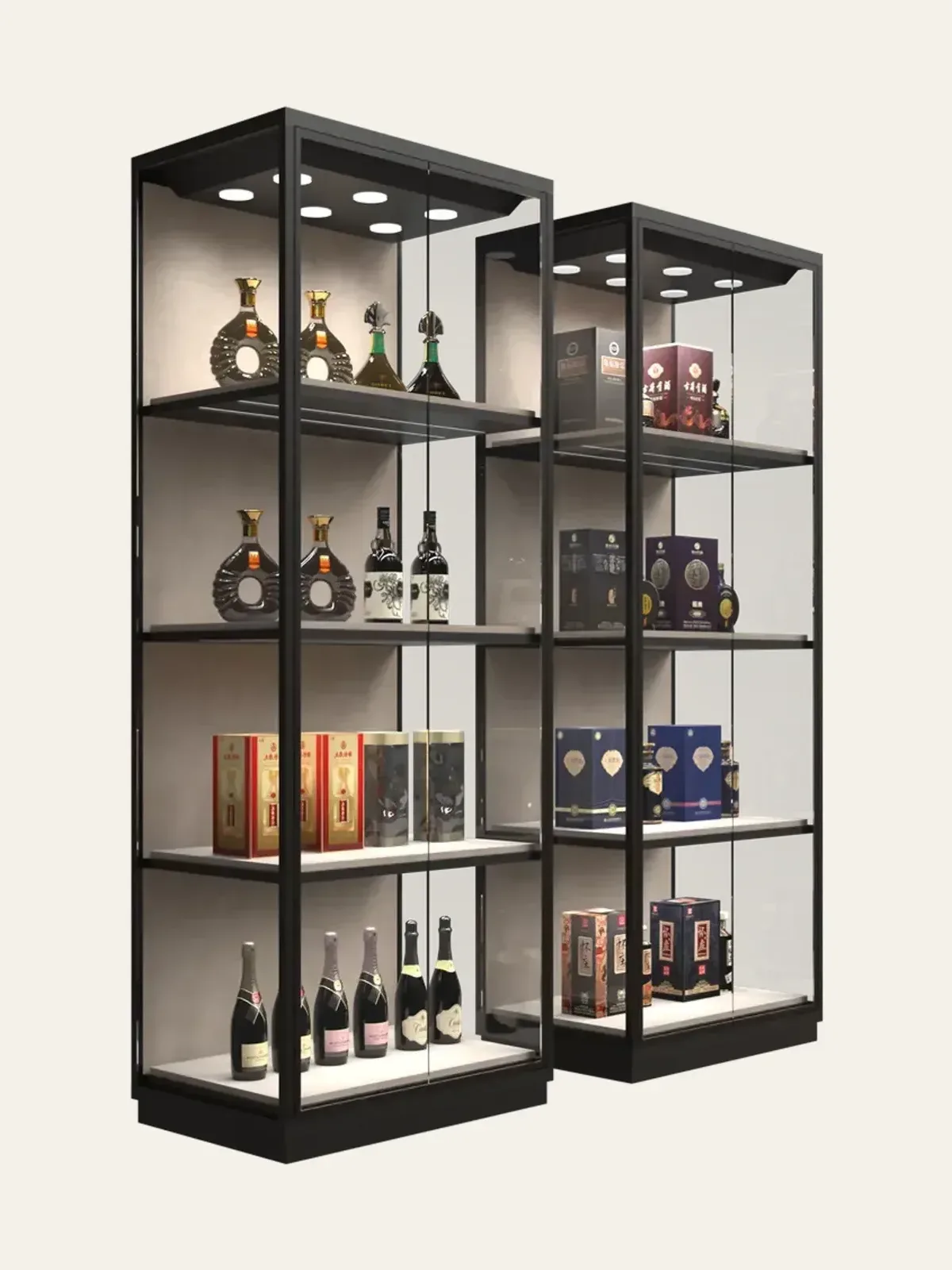 Figure Display Cabinet 1 view 1