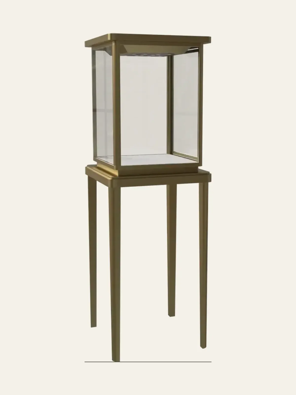 perspective view of rounded-corner tall cabinet 2