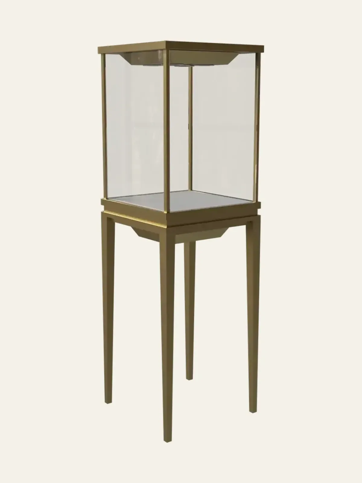 perspective view of standard tall jewelry cabinet