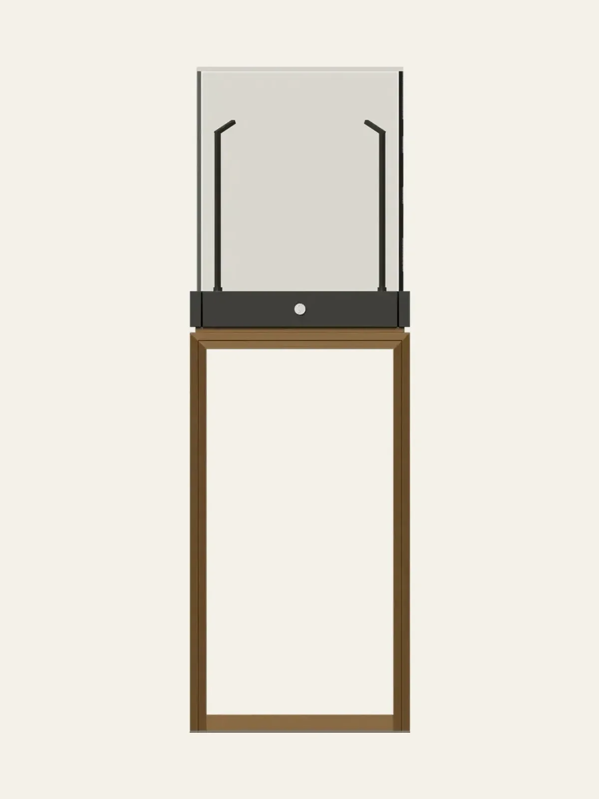 view 5 of column-lit tall jewelry cabinet