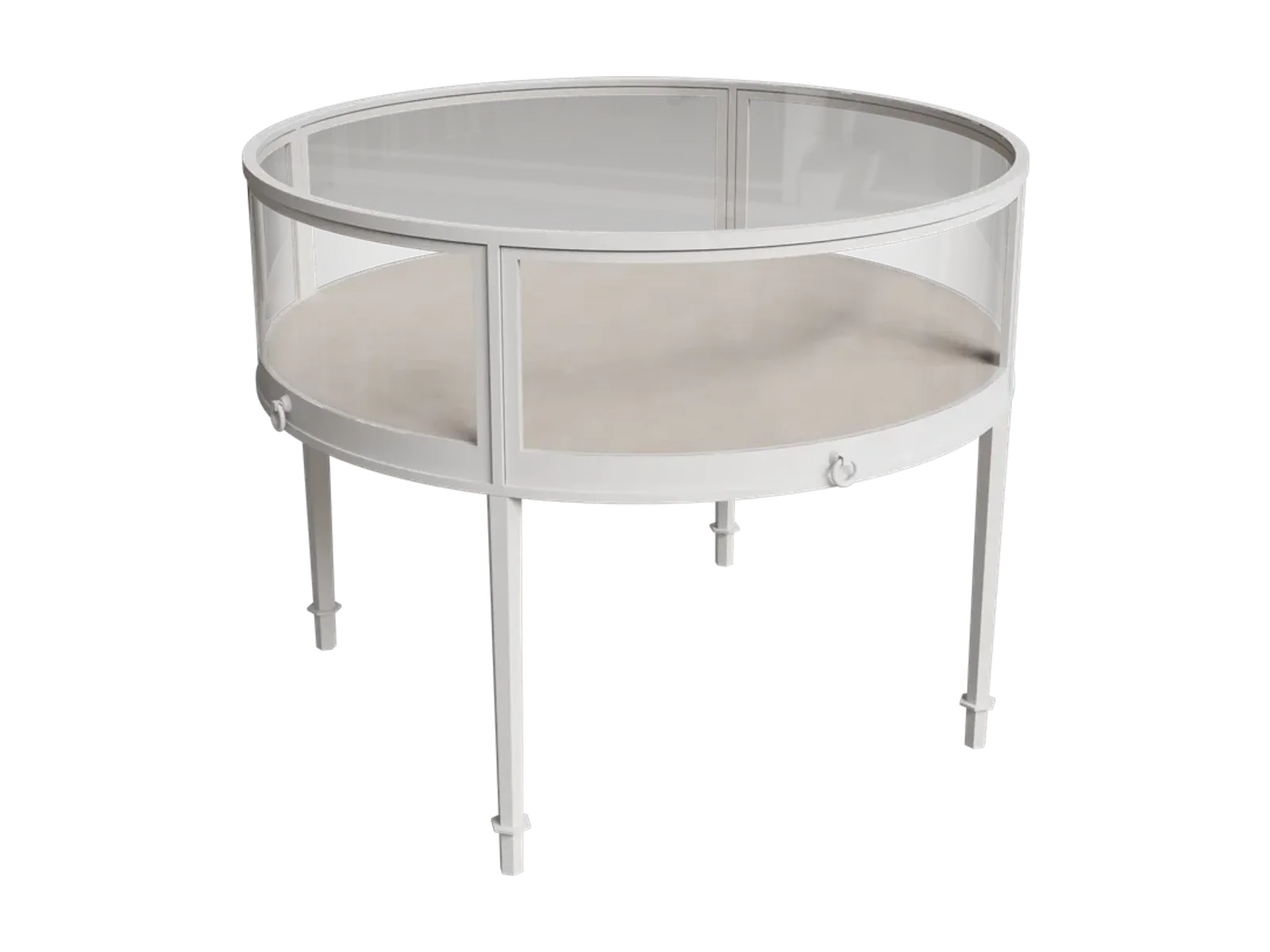 Round Fan-Shaped Jewelry Cabinet 7 view 2